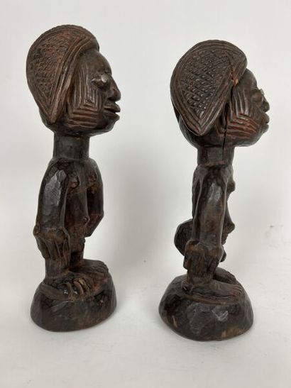 NIGERIA - YORUBA People

-Pair of male ibedji...