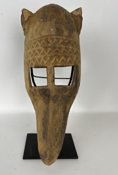 MALI - DOGON People 

Hyena mask 
Light faded...