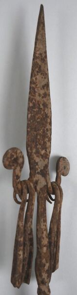 BENIN - FON people

Iron ritual stake in...