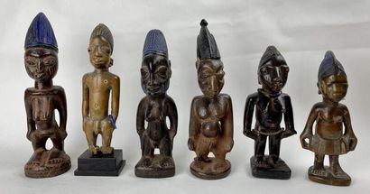 NIGERIA - YORUBA People

A lot of 6 ibedji...