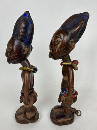 NIGERIA - YORUBA People

-Pair of male ibedji...