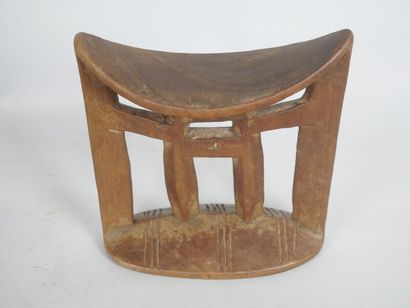 ETHIOPIA 

Set of four wooden neck rests...
