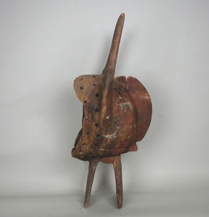 NIGERIA - CHAMBA people

Buffalo helmet mask...