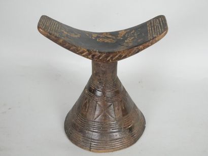 ETHIOPIA 

Set of four wooden neck rests...