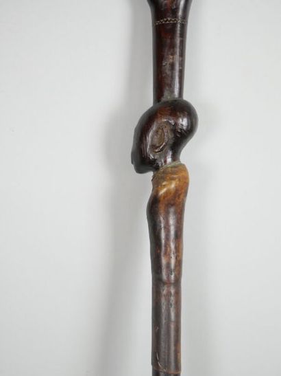 TANZANIA - PARE people 

Wooden cane decorated...