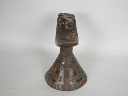 ETHIOPIA 

Set of four wooden neck rests...