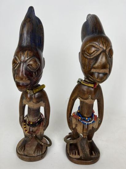 NIGERIA - YORUBA People

-Pair of male ibedji...