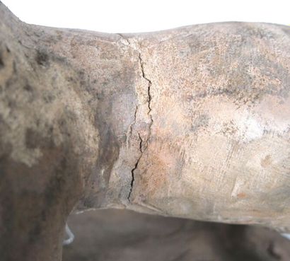 CAMEROON - BAMILEKE people

Drum with anthropomorphic...