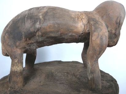 CAMEROON - BAMILEKE people

Drum with anthropomorphic...