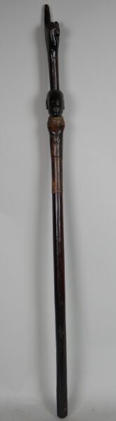 TANZANIA - PARE people 

Wooden cane decorated...