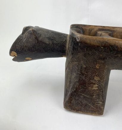 IVORY COAST 

Awale game decorated with an...