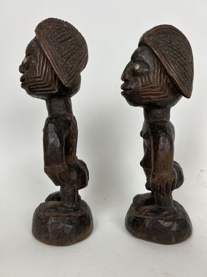 NIGERIA - YORUBA People

-Pair of male ibedji...