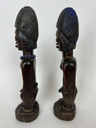 NIGERIA - YORUBA People

-Pair of male ibedji...