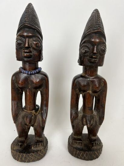 NIGERIA - YORUBA People

-Pair of male ibedji...