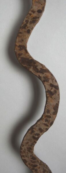 BENIN - FON people

Iron ritual stake in...