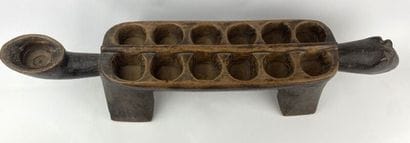 IVORY COAST 

Awale game decorated with an...