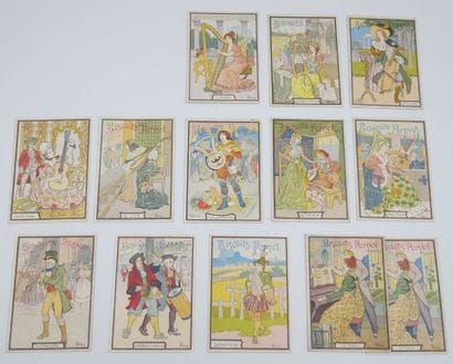 96 CHROMOS : PERNOT Biscuits. « 1-Vue de...