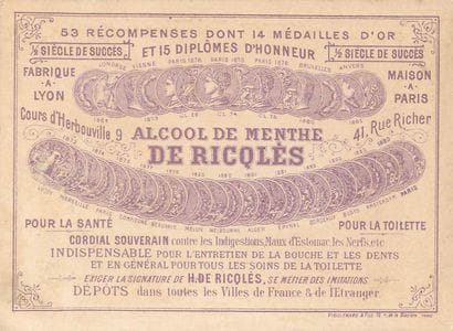 58 CHROMOS & CARTES POSTALES RICQLES : Les...