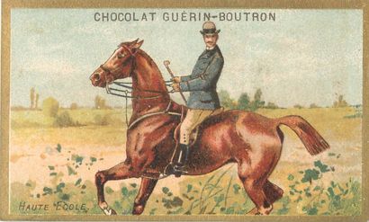 57 Chromos - Chocolat Guérin-Boutron.
Bordure...
