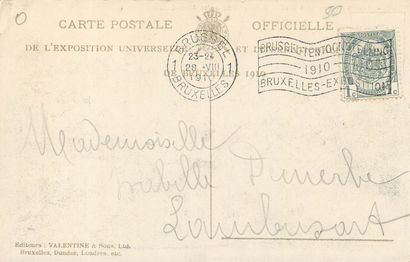 75 CARTES POSTALES BELGIQUE : Expositions...