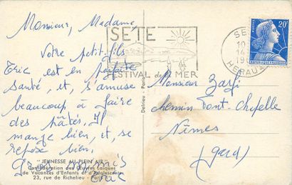 61 CARTES POSTALES PUBLICITAIRES : Divers...