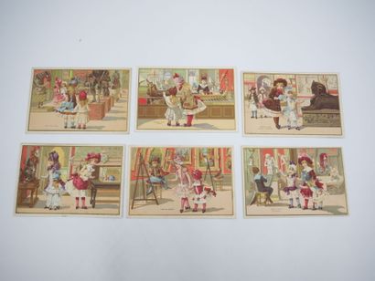 397 CHROMOS - AU BON MARCHE - EDITEUR MINOT...
