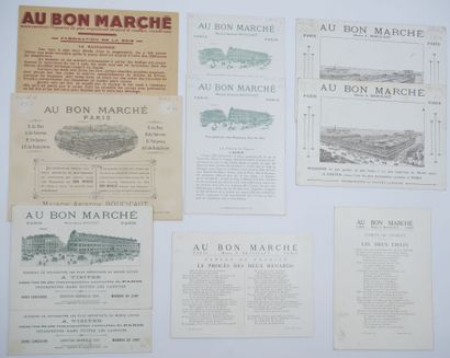 111 CHROMOS - AU BON MARCHE - DIVERS EDITEURS...