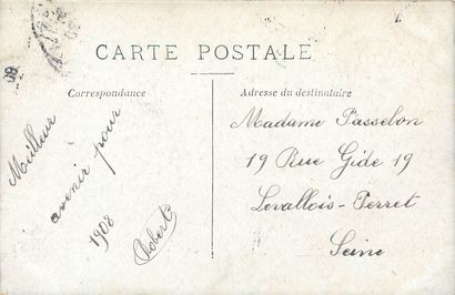 4 CARTES POSTALES LES POMPIERS : Petite Sélection....