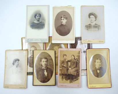 109 PHOTOGRAPHIES & CARTES PHOTOS FAMILLE...