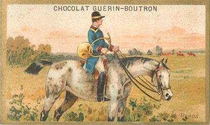 57 Chromos - Chocolat Guérin-Boutron.
Bordure...