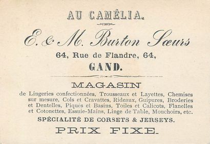 64 CHROMOS : Magasins. « L.Calvet Amiens-Enfants...
