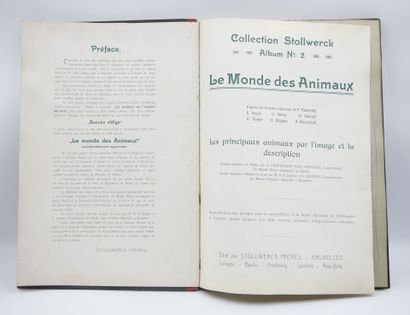 STOLLWERCK : Livre en allemand & 421 Chromos...