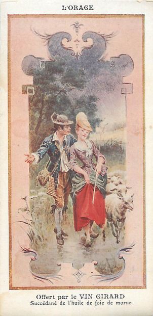 19 Images Publicitaires. Vin Girard. Chansons.
16cm...