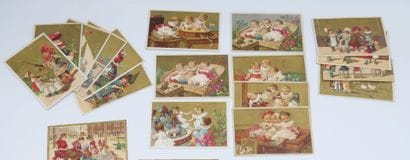 223 CHROMOS - AU BON MARCHE - EDITEUR VALLET...