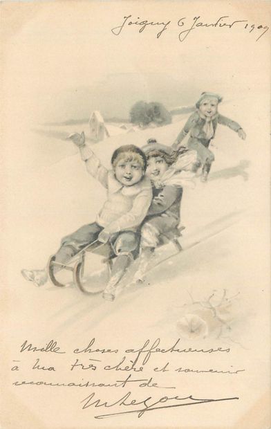 159 CARTES POSTALES FANTAISIES : M.M Vienne,...