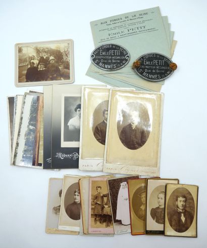 109 PHOTOGRAPHIES & CARTES PHOTOS FAMILLE...