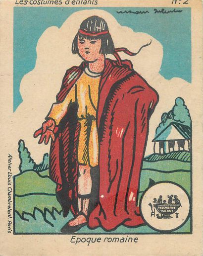 83 CHROMOS : La Phosphatine Falières. « 1-Le...