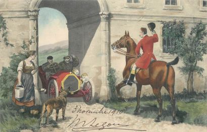 26 CARTES POSTALES LES CHEVAUX : Fantaisies,...