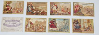 61 CHROMOS RICQLES : Personnages Connus....