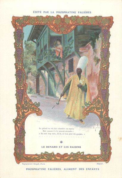 30 CHROMOS : Phosphatine Falières-Fables...