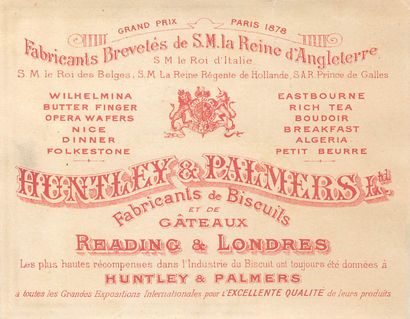 55 CHROMOS : Huntley & Palmers Biscuits....