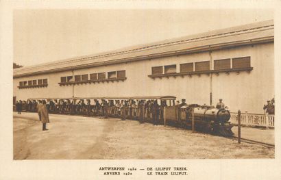 75 CARTES POSTALES BELGIQUE : Expositions...