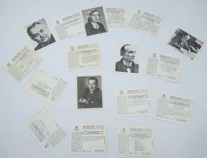 168 CHROMOS/IMAGES : Personnalités Belges/Flamandes...
