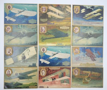 34 CARTES POSTALES PUBLICITAIRES : Lefèvre-Utile....