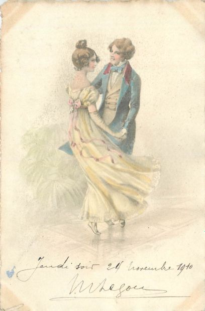 159 CARTES POSTALES FANTAISIES : M.M Vienne,...