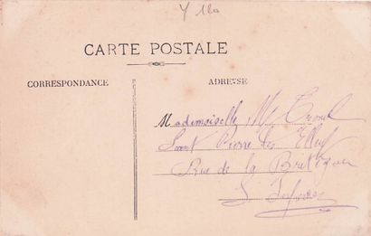 7 CARTES POSTALES COMMERCES : Alimentaire...