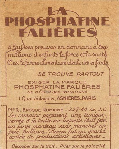 83 CHROMOS : La Phosphatine Falières. « 1-Le...