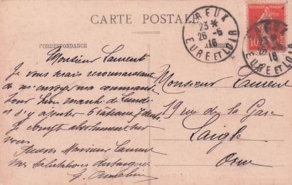 7 CARTES POSTALES COMMERCES : Divers - Eure...