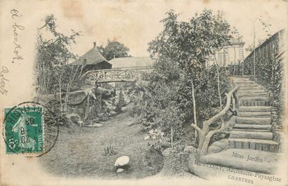 8 CARTES POSTALES COMMERCES : Sélection....