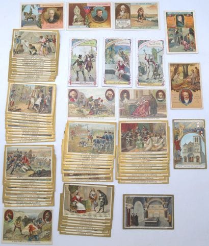89 Chromos. Personnages Célèbres & Scènes...